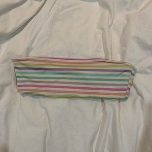 Pacsun rainbow bathing suit